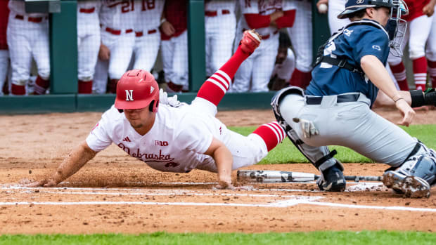 18 Max Anderson 2023 Nebraska baseball vs Penn State game 3 promo version